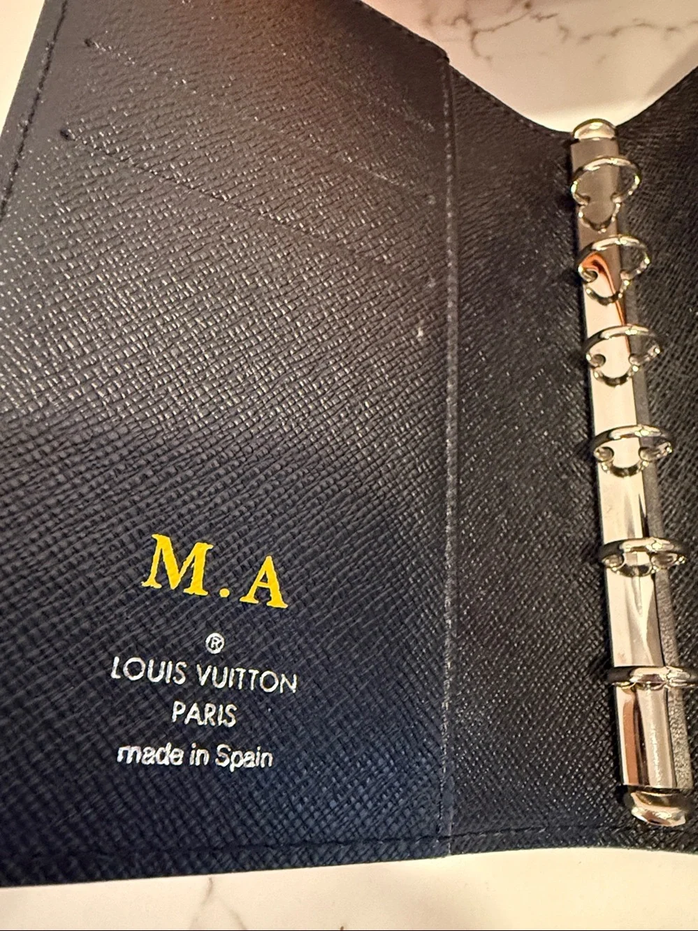 Louis Vuitton Epi Electric Planner
